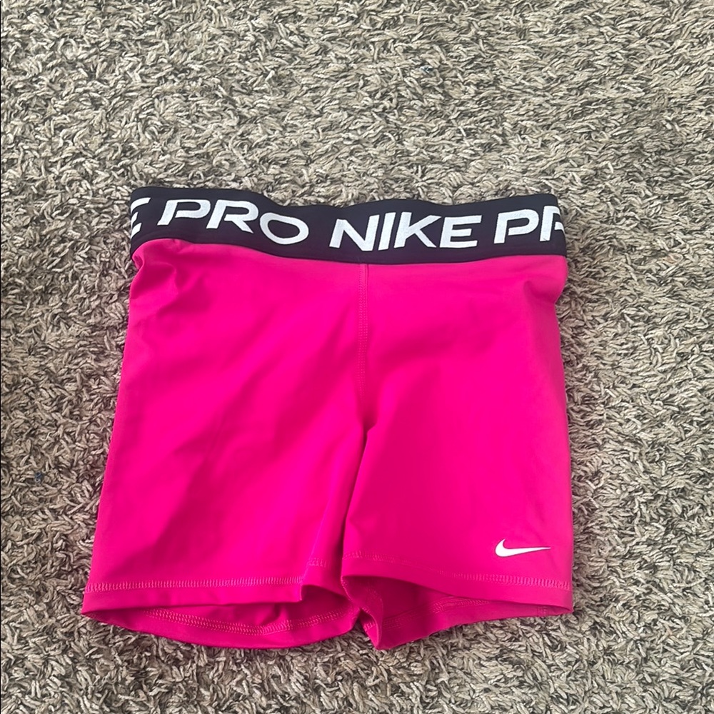 Nike Pro Fuchsia Training Shorts